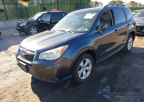 2015 Subaru Forester 2.5I Premium from USA, damaged, VIN JF2SJADC7FH456668